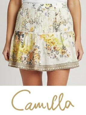 Camilla In The Hills Of Tuscany Girls Kids Skirt Size 10 Fits Ladies Size XS b96